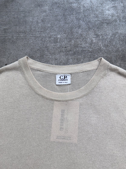 S/S 2001 C.P. Company Beige Sweater Vest