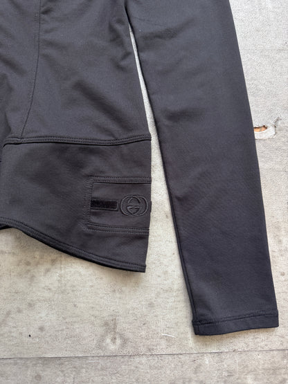 Gucci Double Zip Black Jacket