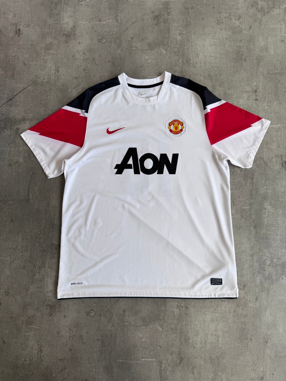 2010/11 Manchester United x Nike 'Rooney 10' Away Football Shirt