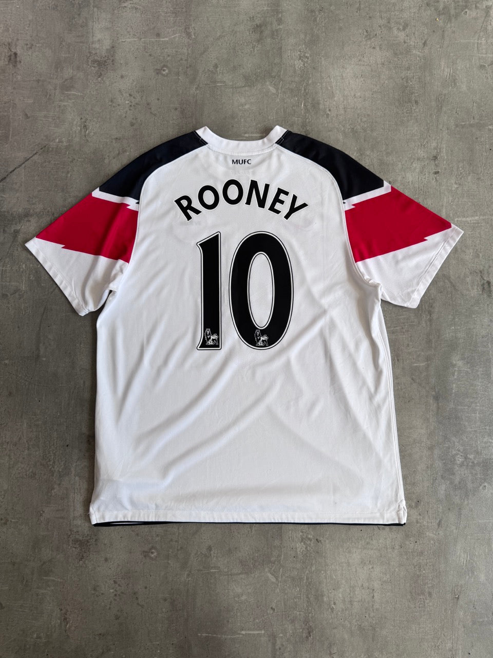 2010/11 Manchester United x Nike 'Rooney 10' Away Football Shirt