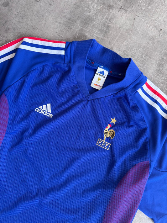 2002 France x Adidas National Team Signed Football Shirt