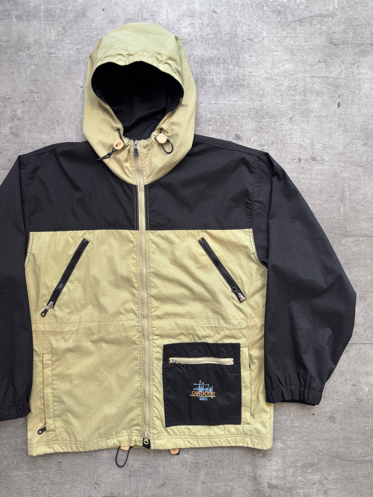 1990s Stussy Outdoor S80 Technical Shell Jacket