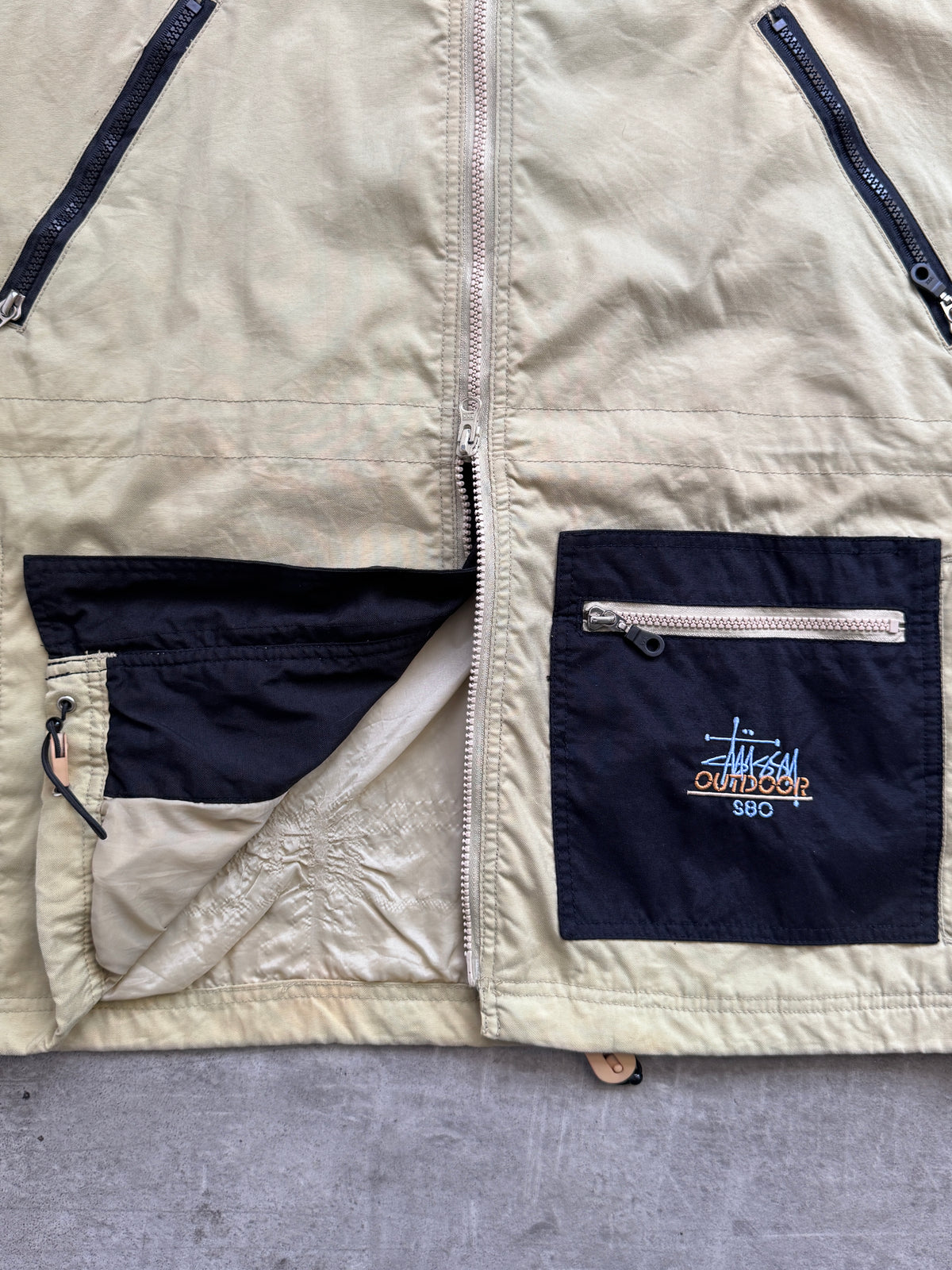 1990s Stussy Outdoor S80 Technical Shell Jacket