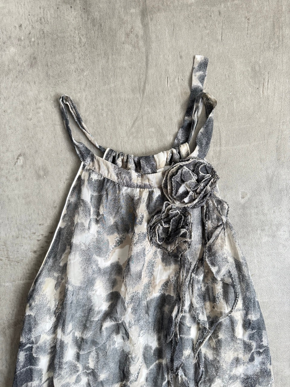 Vero Moda Floral Ruffle Halter Dress
