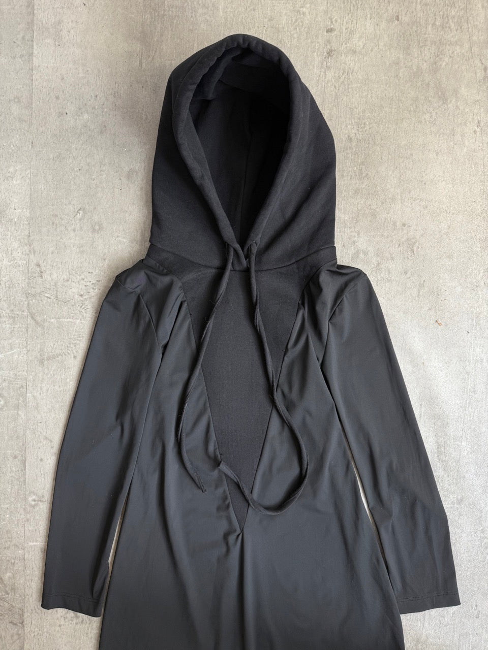 Maison Margiela 6 Black Hoodie Dress