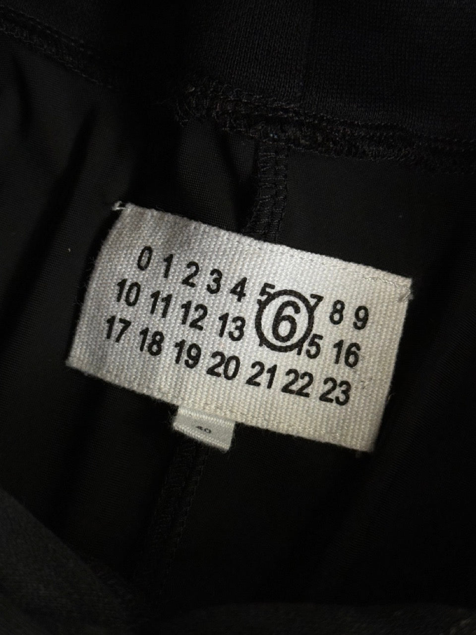 Maison Margiela 6 Black Hoodie Dress