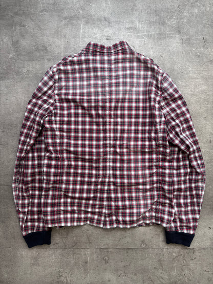 DSquared2 Red Check Zip Blouson