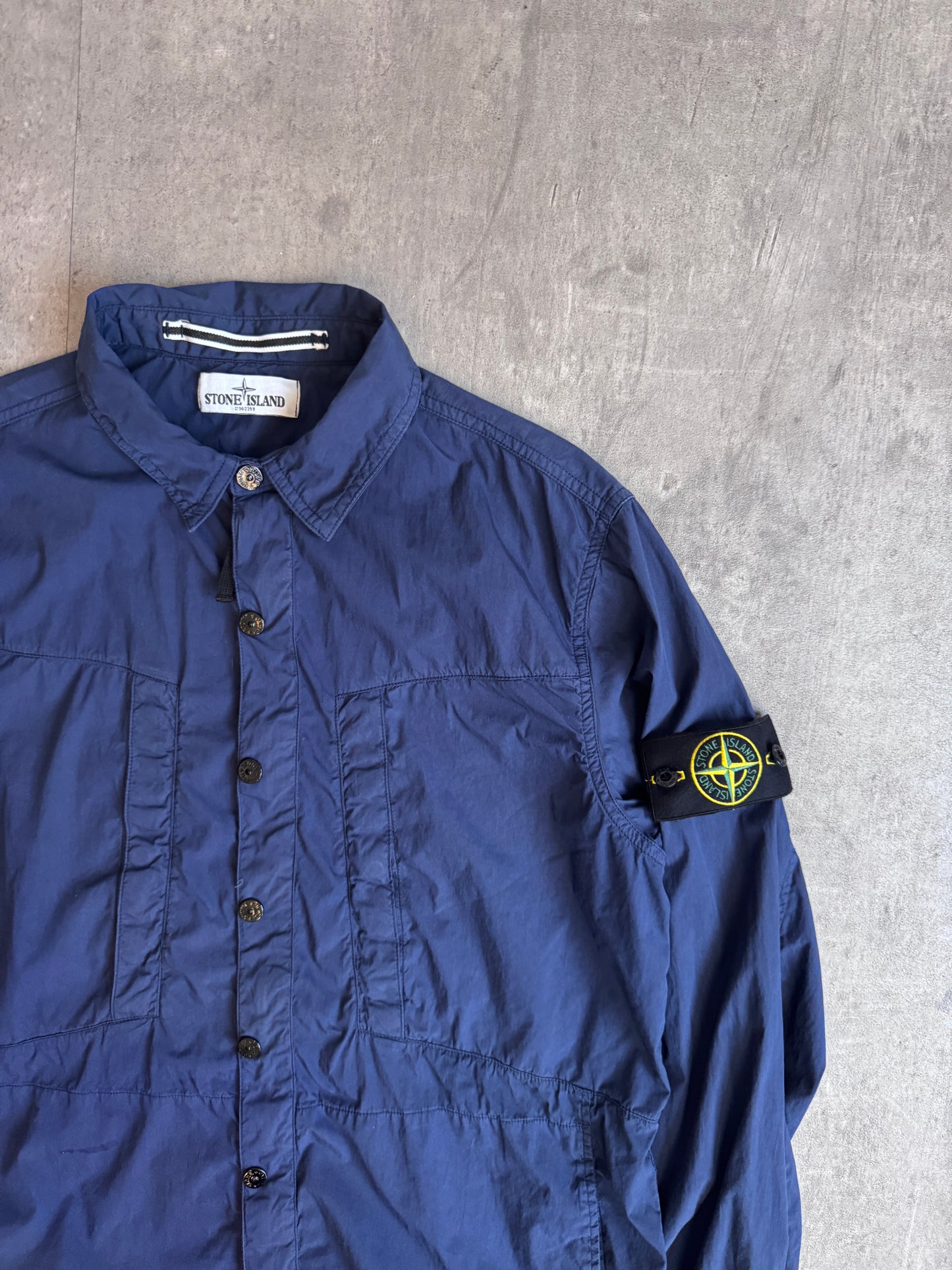 S/S 2012 Stone Island Navy Lightweight Pocket Overshirt