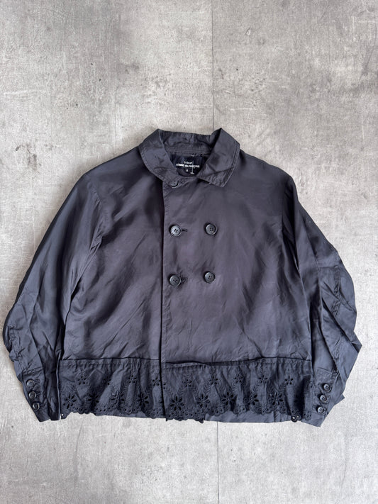 AD2014 Comme Des Garçons Tricot Lace Trim Jacket