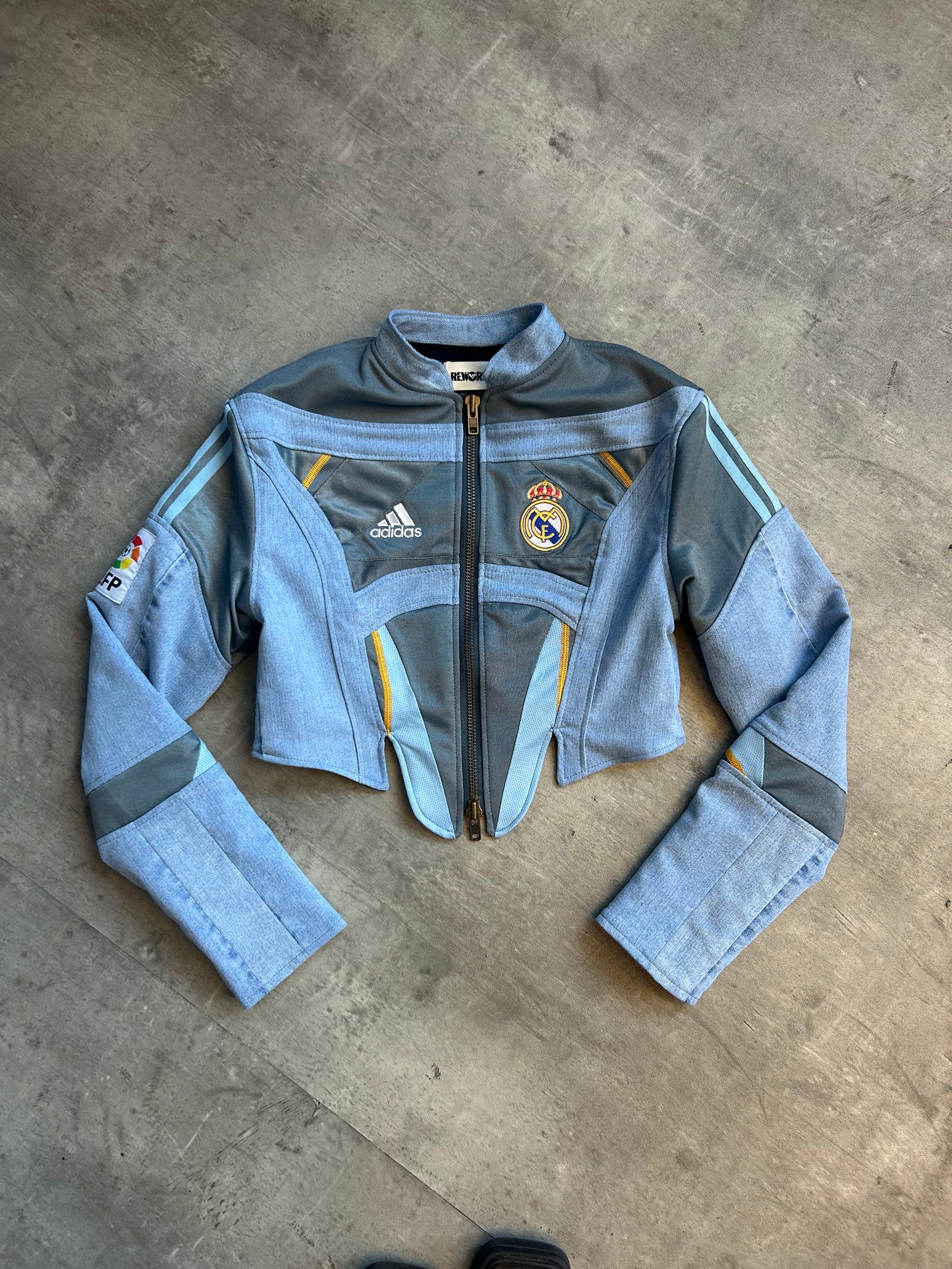 VT Rework: Made to Order – Denim Football Jacket