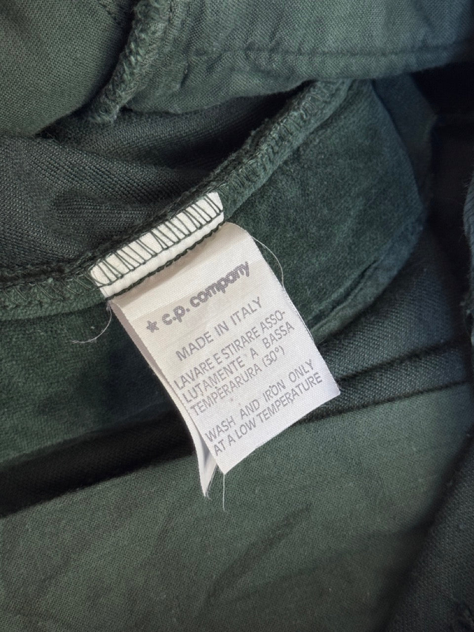 1990s C.P. Company Green Velour Trousers