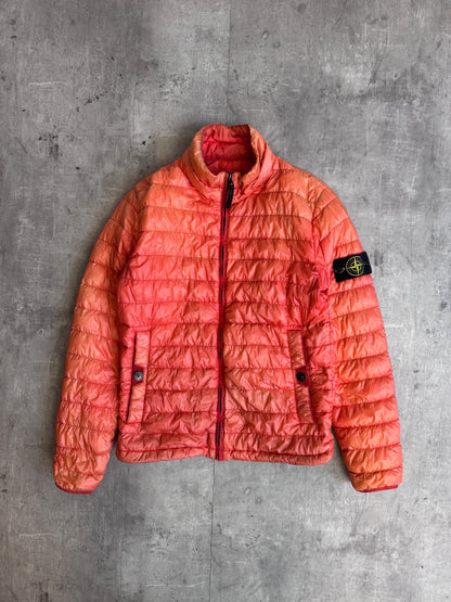 A/W 2014 Stone Island Orange DOWN_26 GR Jacket