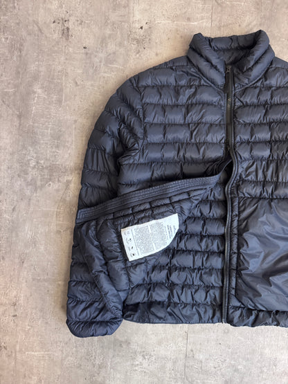 S/S 2018 Stone Island Navy Garment Dyed Micro Yarn Down Jacket