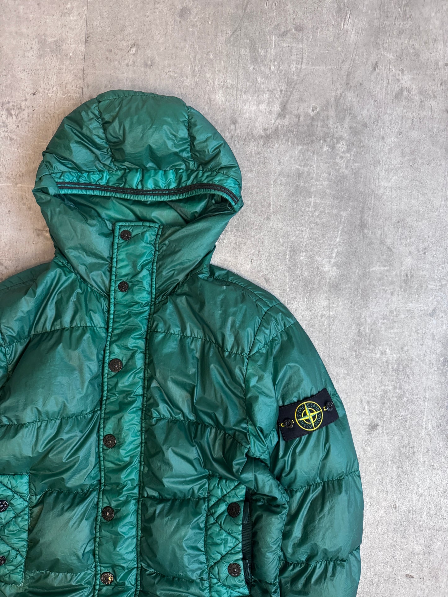 A/W 2011 Stone Island Forest Green DOWN_26 GR Jacket