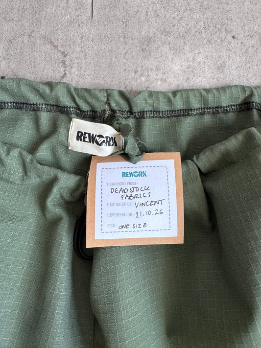 VT Rework : Deadstock Green Balloon Trousers