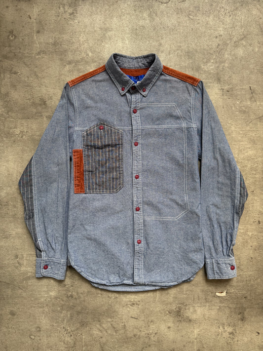 2005 Comme Des Garcons Junya Watanabe Chambray Utility Shirt
