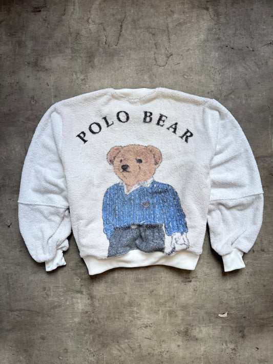 VT Rework: Polo Ralph Lauren Terry Polo Bear Sweatshirt