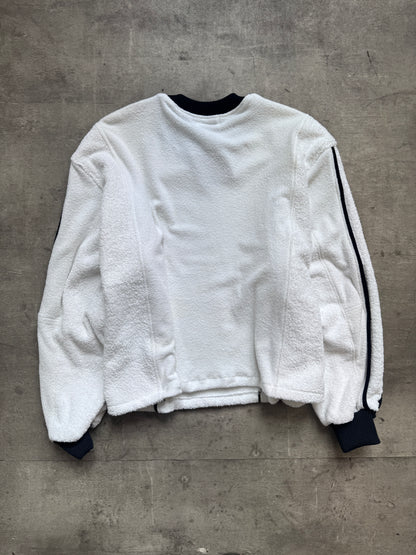 VT Rework: Yves Saint Laurent Embroidered Terry Sweatshirt