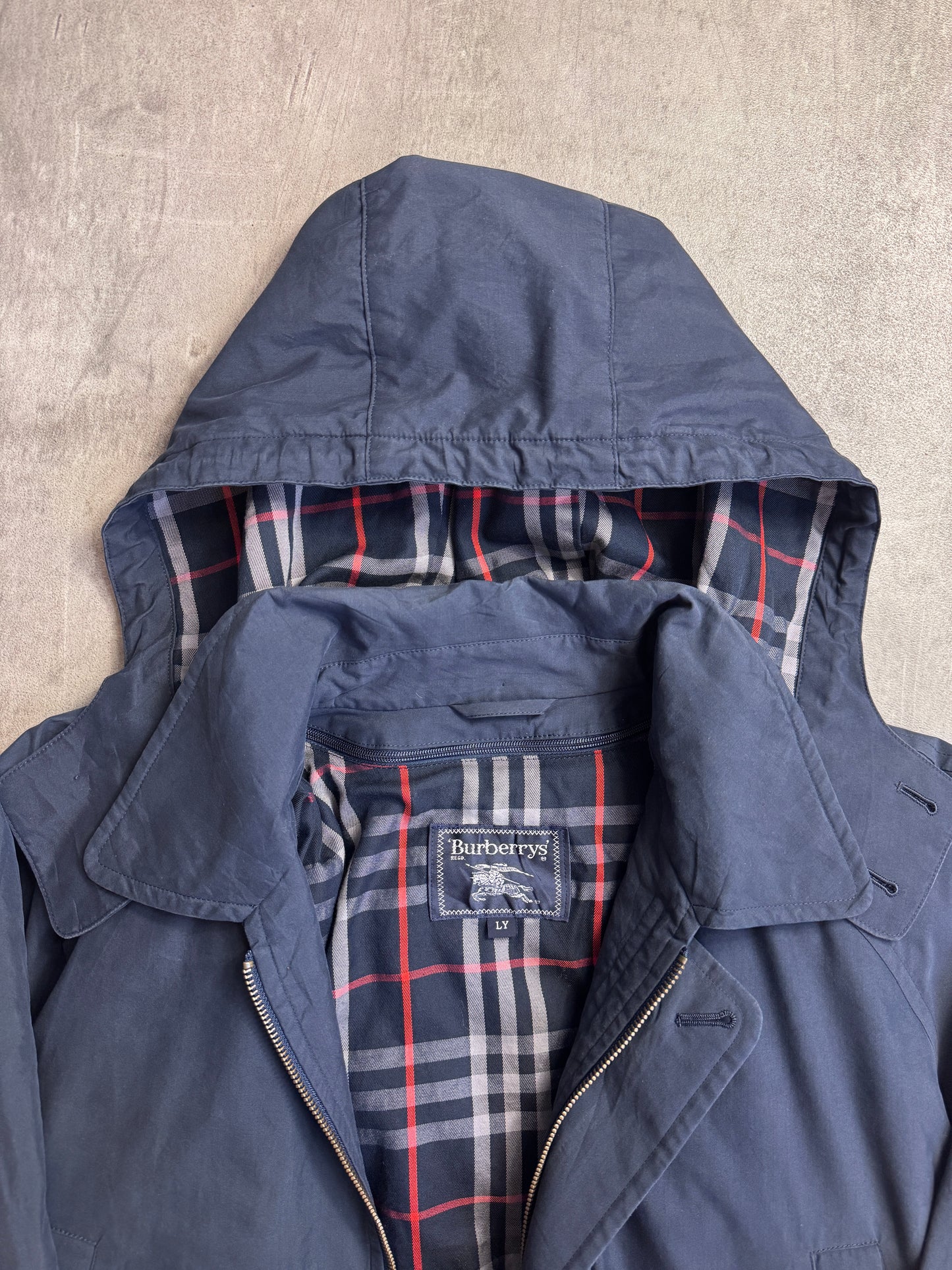 Burberry Padded Nova Lined Hooded Raincoat