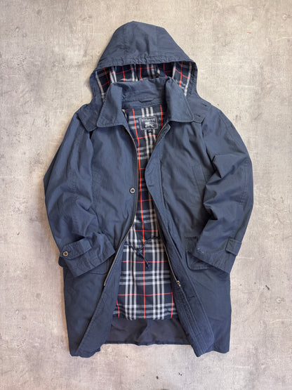 Burberry Padded Nova Lined Hooded Raincoat