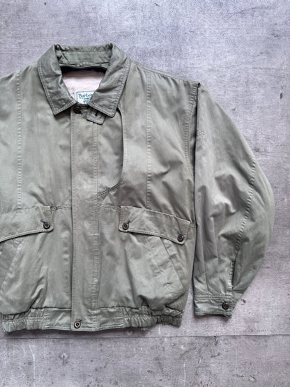 1980's Burberry Japan 5 Pocket Green Work Blouson