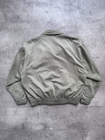 1980's Burberry Japan 5 Pocket Green Work Blouson
