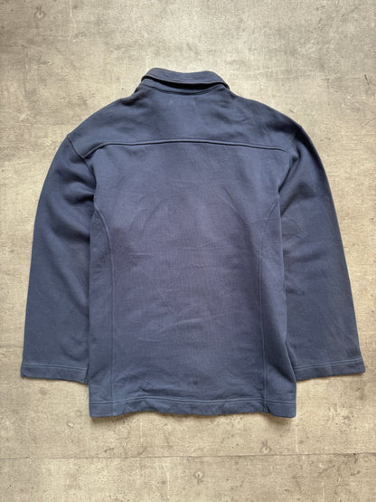 Issey Miyake Product Blue Jersey Cotton Cardigan