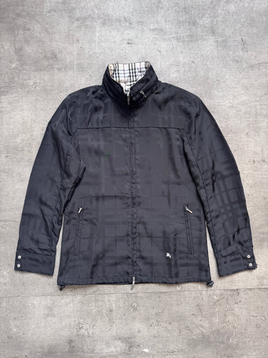 Burberry Black Label Iridescent Black Nova Tech Jacket