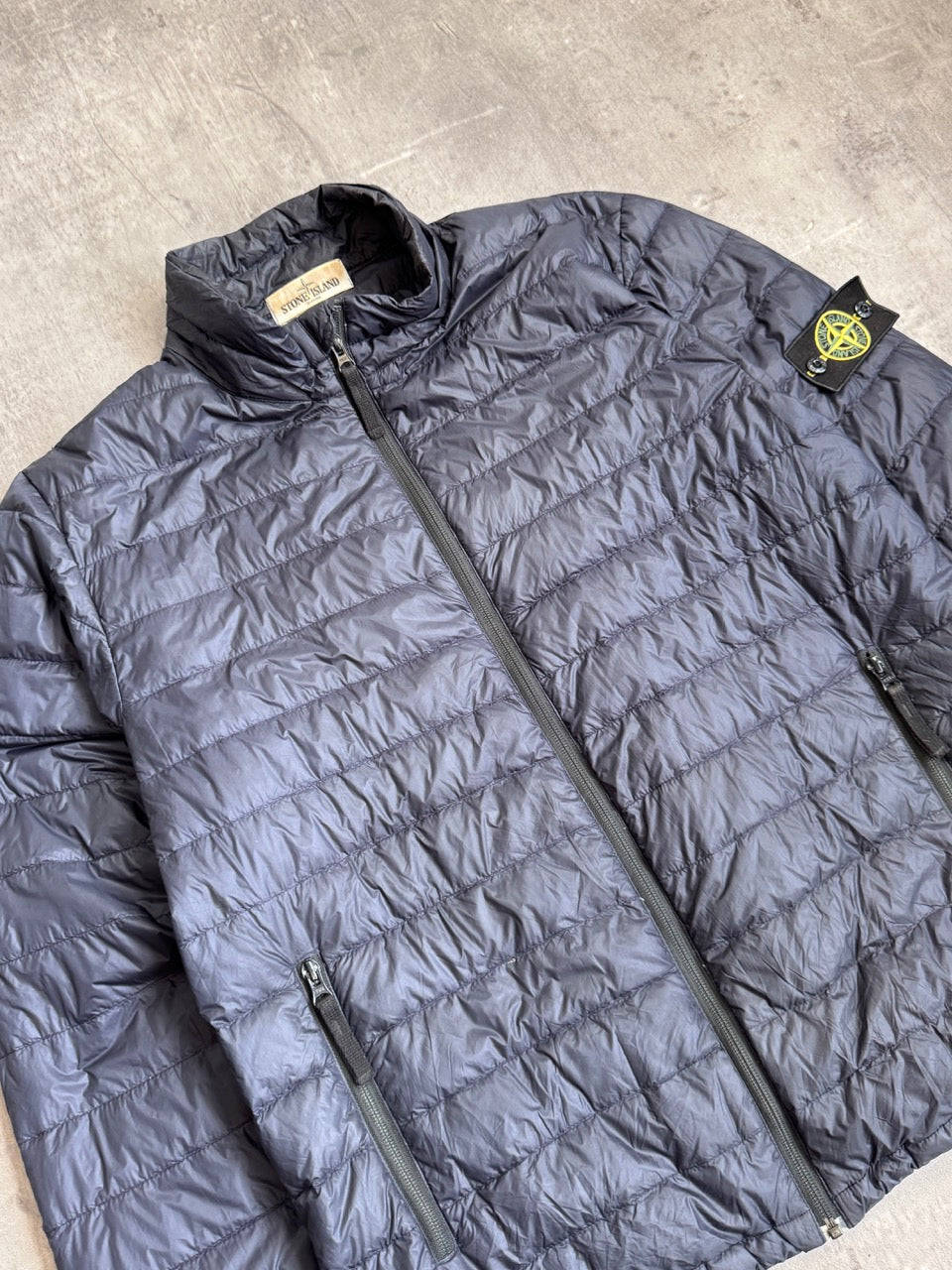 S/S 2013 Stone Island Micro Rip Stop 7 Down Jacket – Vintage
