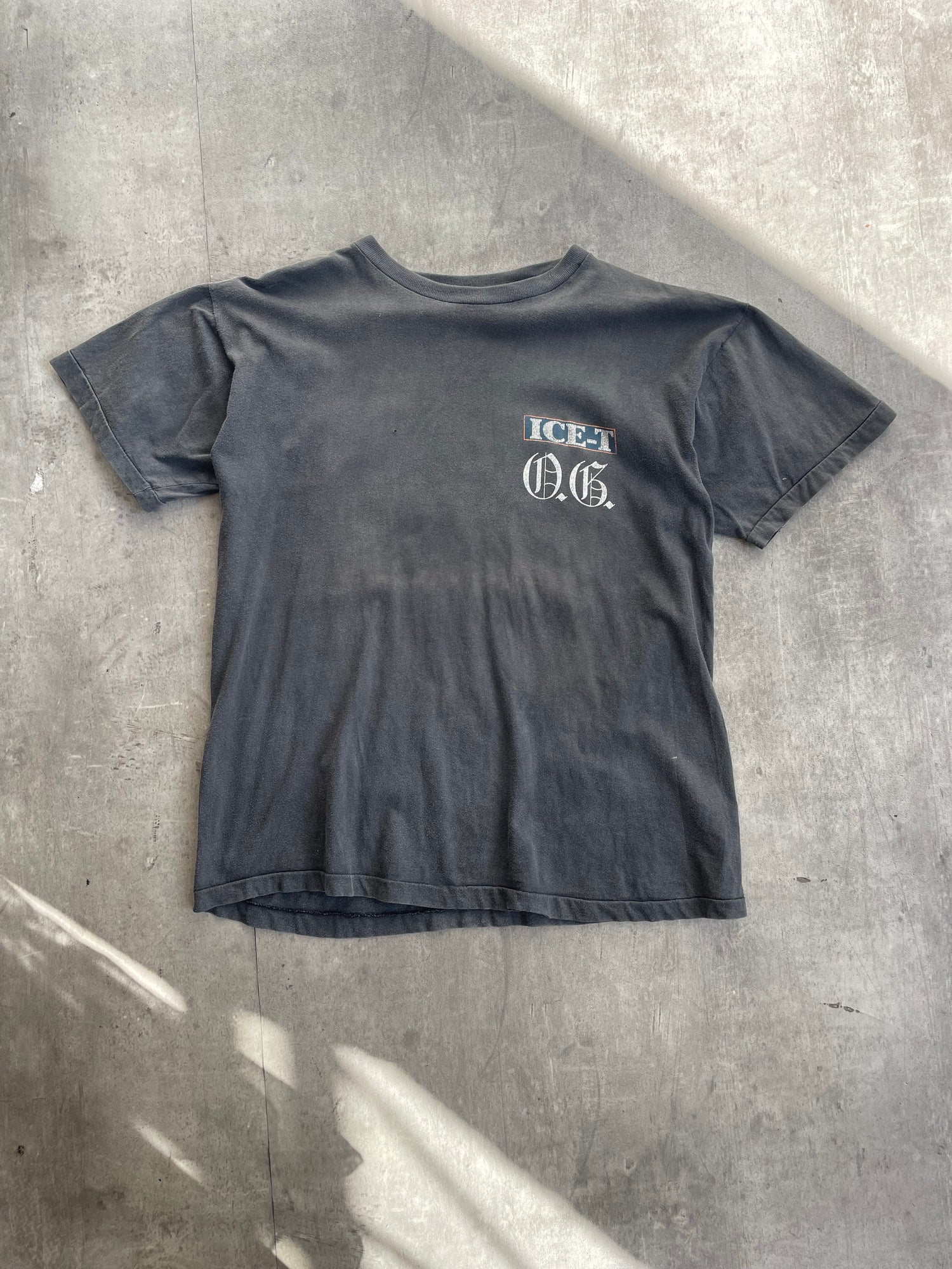 1990 Single Stitch Ice-T OG Syndicate World Tour Tee