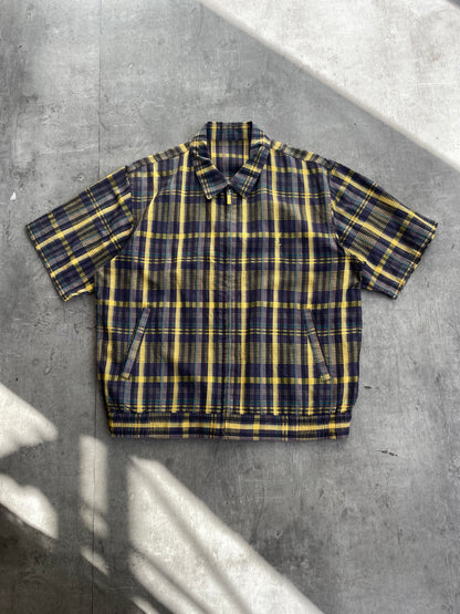 Yves Saint Laurent Plaid S/S Jacket (ID511). FA: 276