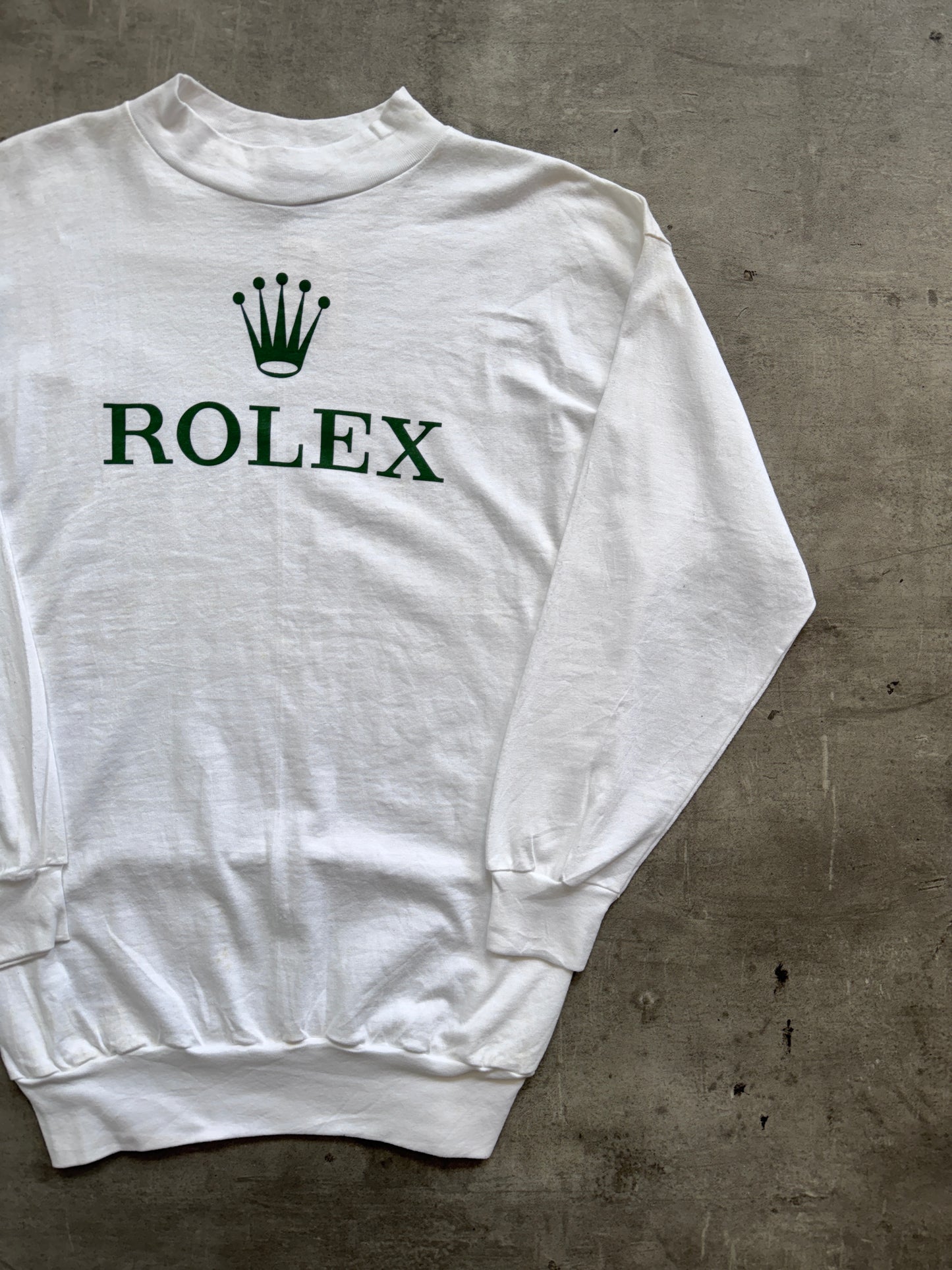 1990's Rolex Cotton Crewneck Sweater