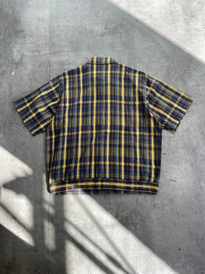 Yves Saint Laurent Plaid S/S Jacket (ID511). FA: 276