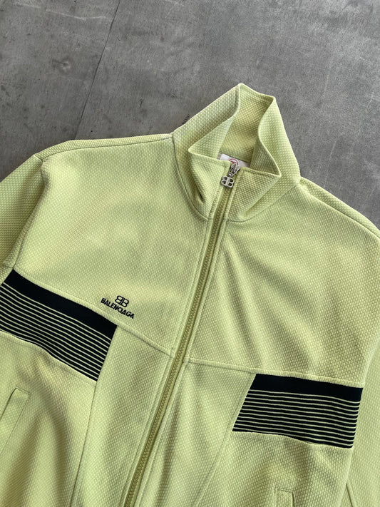 Balenciaga Paris Waffle Track Jacket (HT963). FA: 276