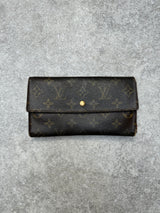 Louis Vuitton Monogram Canvas Leather Wallet Y2003 (MB0073)