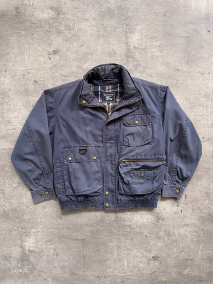 1980's Burberry Japan Faded Modular Utility Blouson
