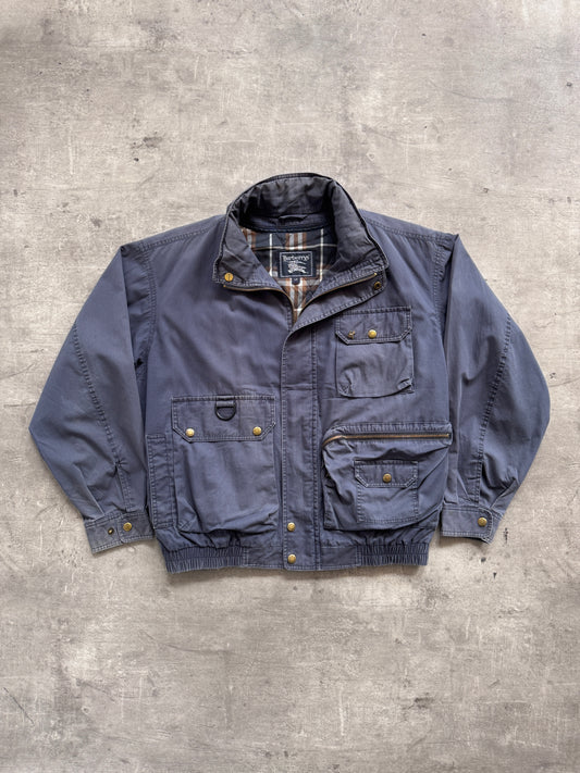 1980's Burberry Japan Faded Modular Utility Blouson