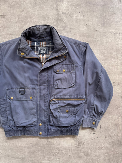 1980's Burberry Japan Faded Modular Utility Blouson