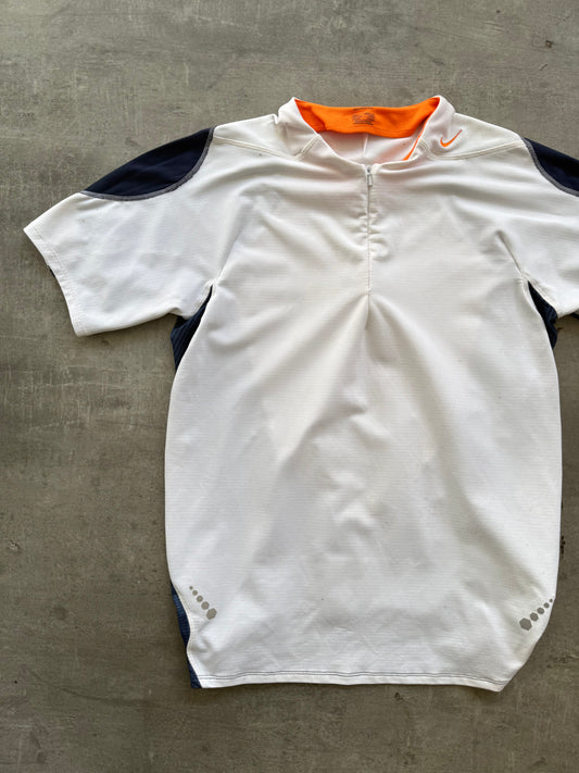2005 Nike Sphere Tony Spackman Orange Swoosh Top