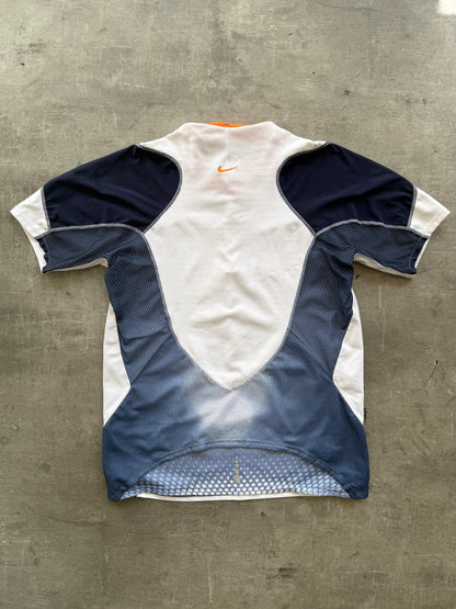 2005 Nike Sphere Tony Spackman Orange Swoosh Top