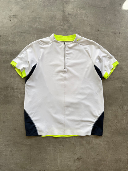 2006 Nike Sphere Tony Spackman Contrast Green Structured Top