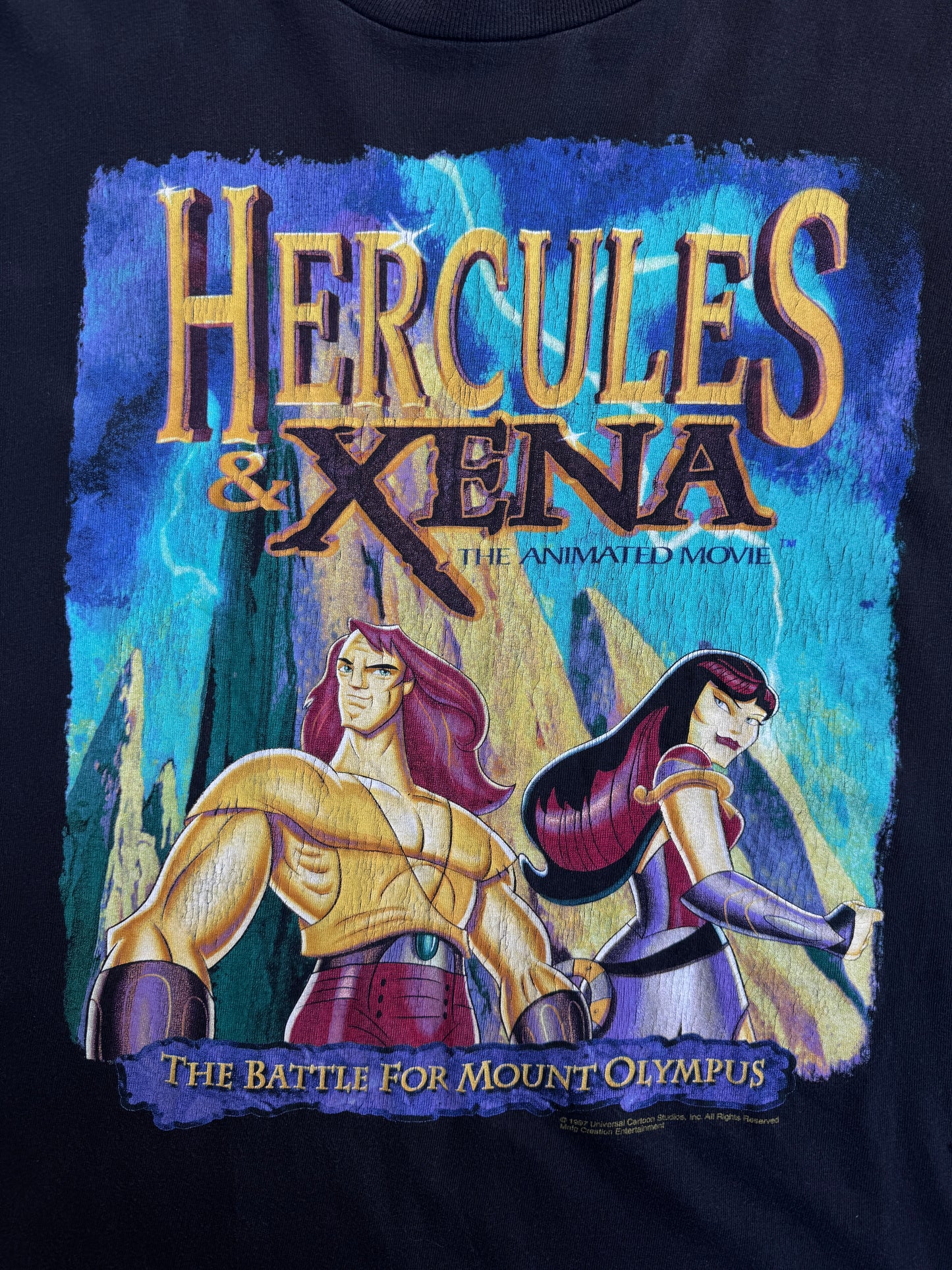 1997 Hercules & Xena Graphic Tee
