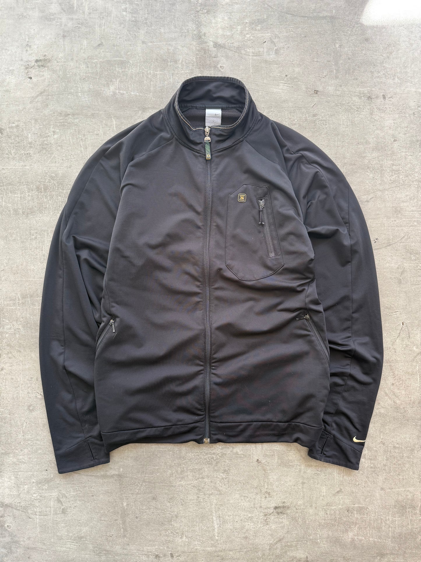 Rare 2000's Nike Shox Black Full Zip Sweatshirt