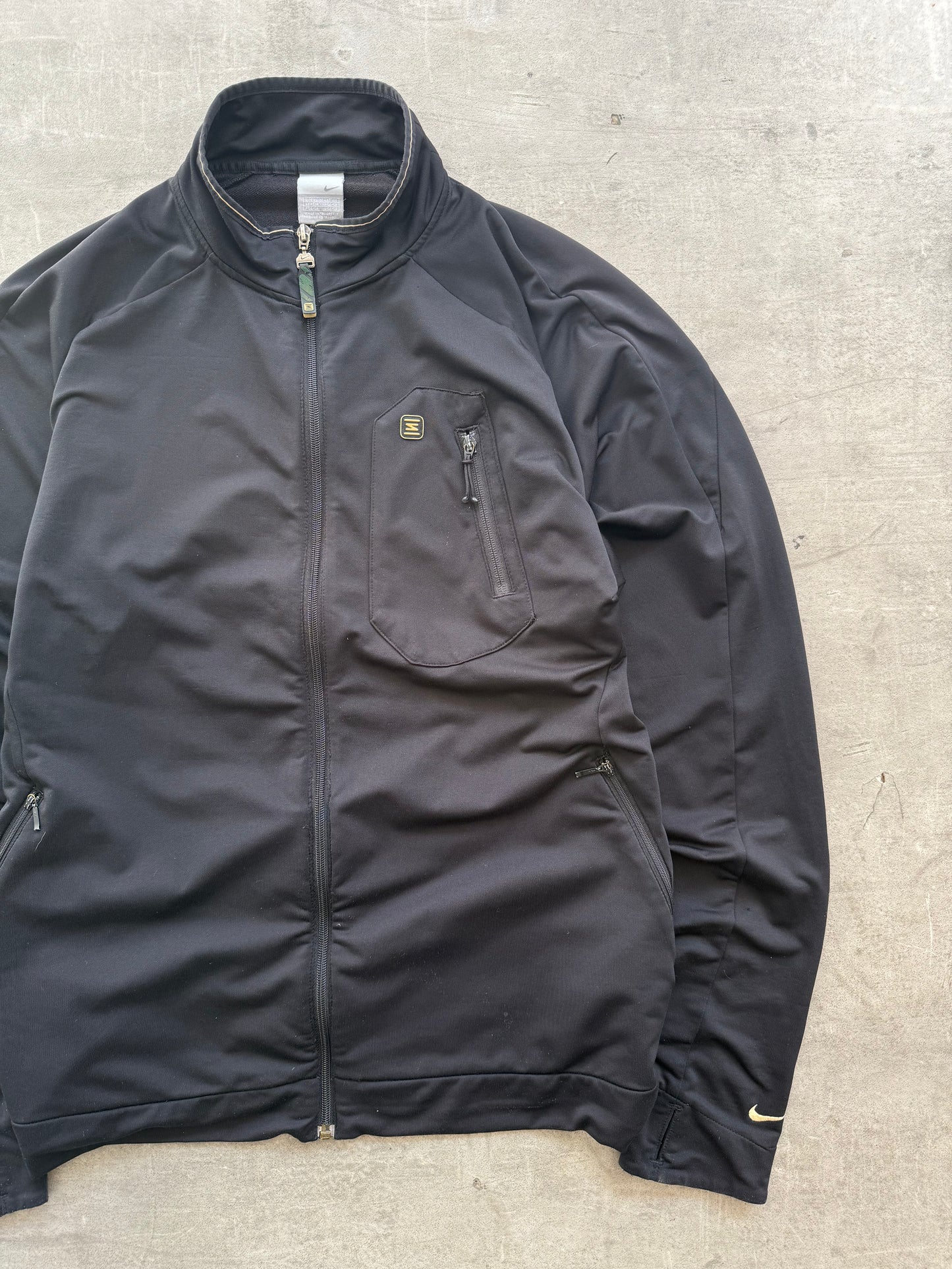 Rare 2000's Nike Shox Black Full Zip Sweatshirt