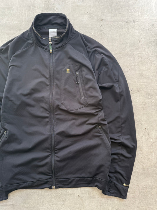 Rare 2000's Nike Shox Black Full Zip Sweatshirt