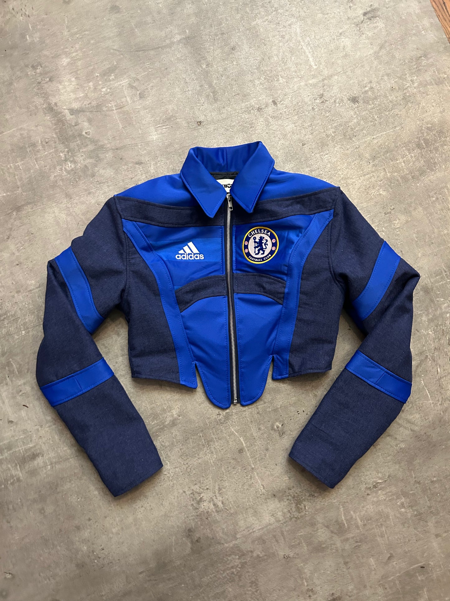 VT Rework: Made to Order – Denim Football Jacket