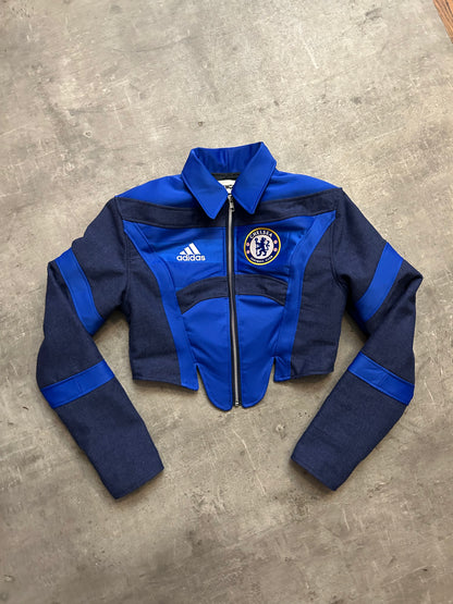 VT Rework: Made to Order – Denim Football Jacket