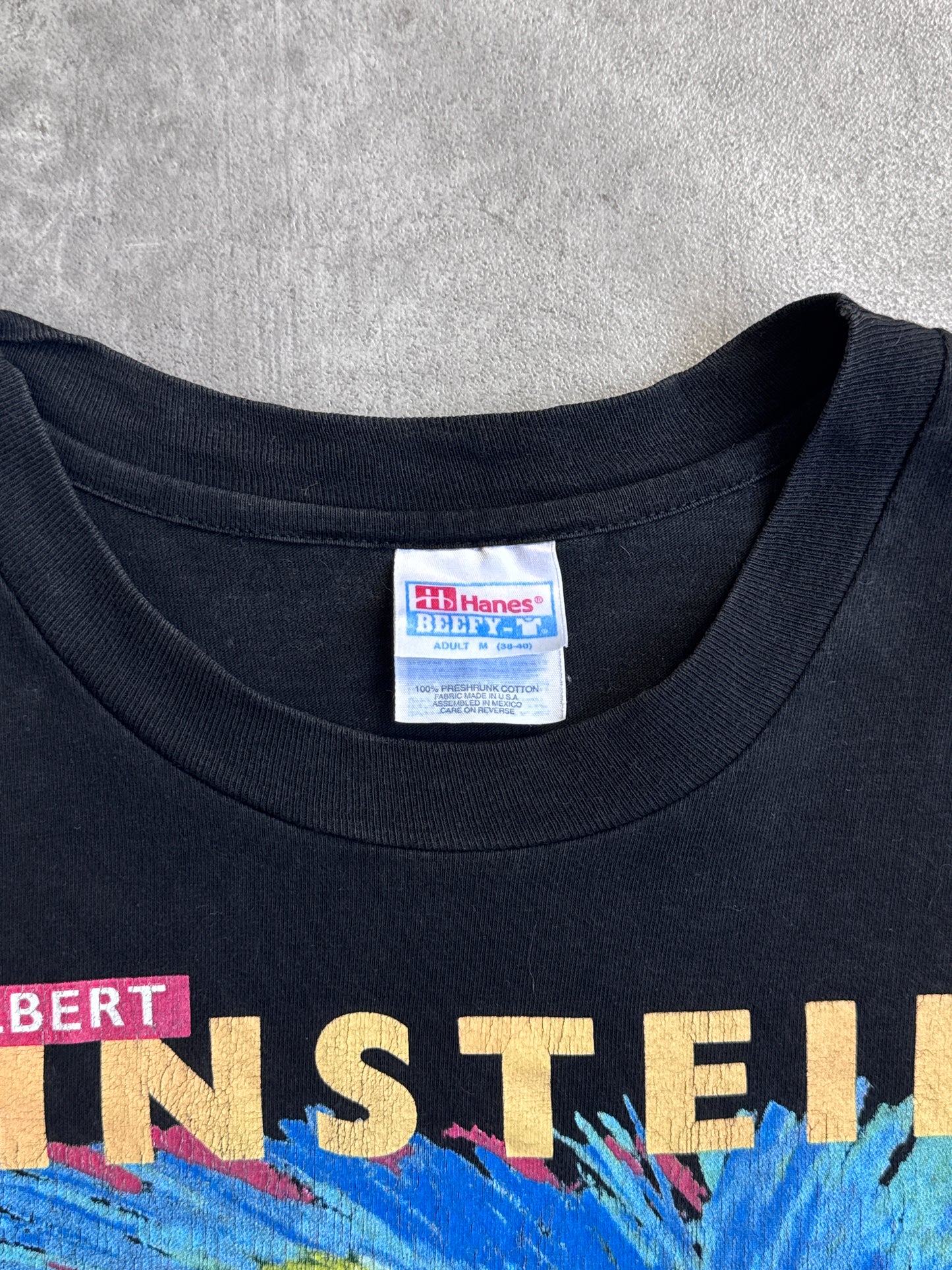 1996 Albert Einstein Single Stich Graphic Tee