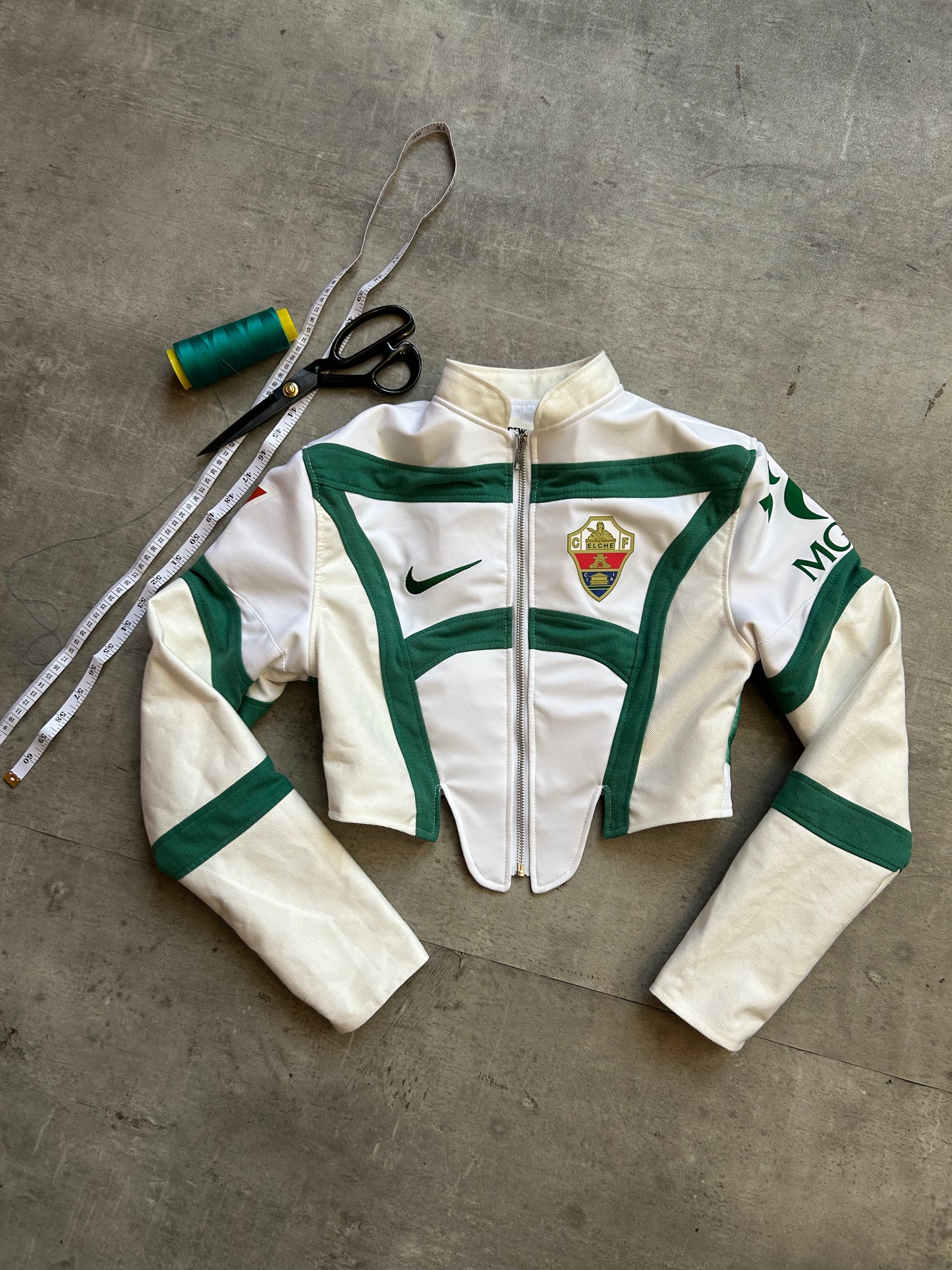 VT Rework: Made to Order – Denim Football Jacket