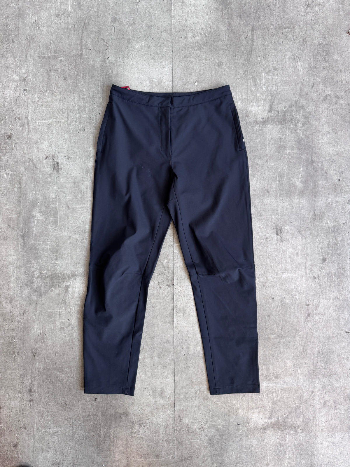 2002 Prada Sport Black Technical Red Tab Trousers